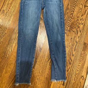 Current Elliot frayed jeans